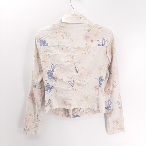 Level 99 Brooklyn Floral Moto Jacket small - Picture 6 of 12